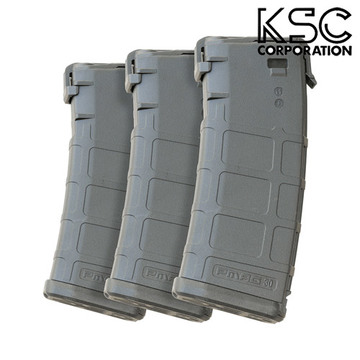 KSC 電動ガン 用 マガジン M4 PMAG MAGPUL 3ヶSet 30/60連切替式 Black