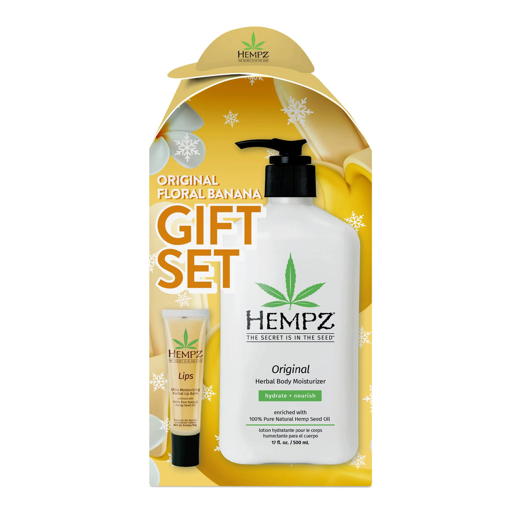 Hempz Original Moisturizer & Lip Balm Gift Set