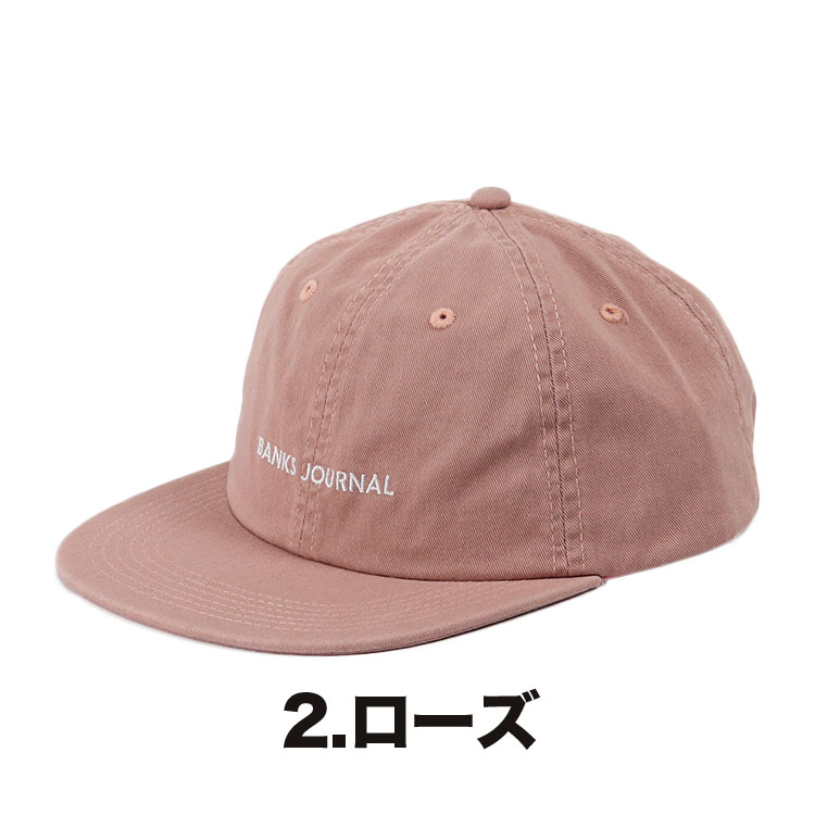 BANKS バンクス キャップ LABEL HAT メンズ 帽子 スナップバック