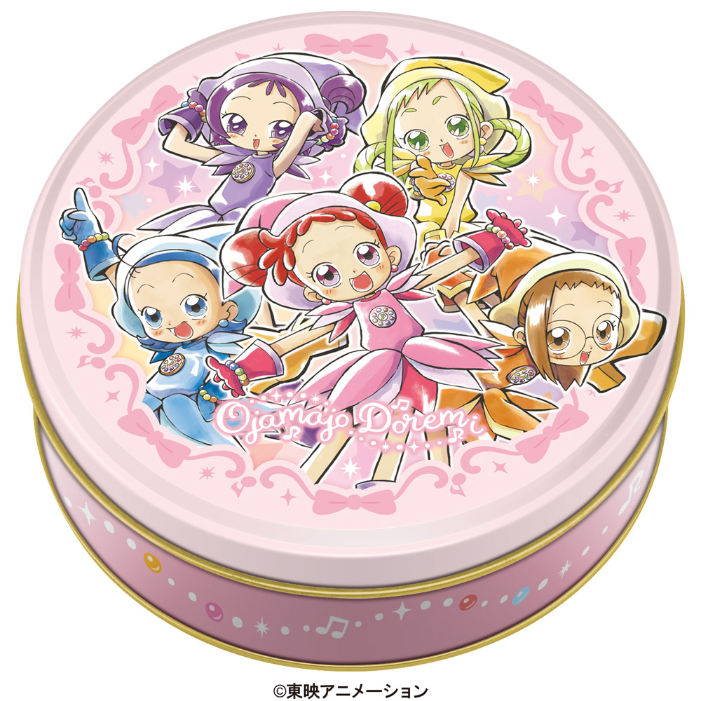 おジャ魔女どれみ見習いタップチョコ缶 - 株式会社ハート