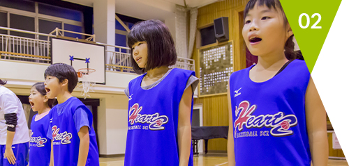 3歳～小学生対象の習い事｜バスケットボールスクールハーツ