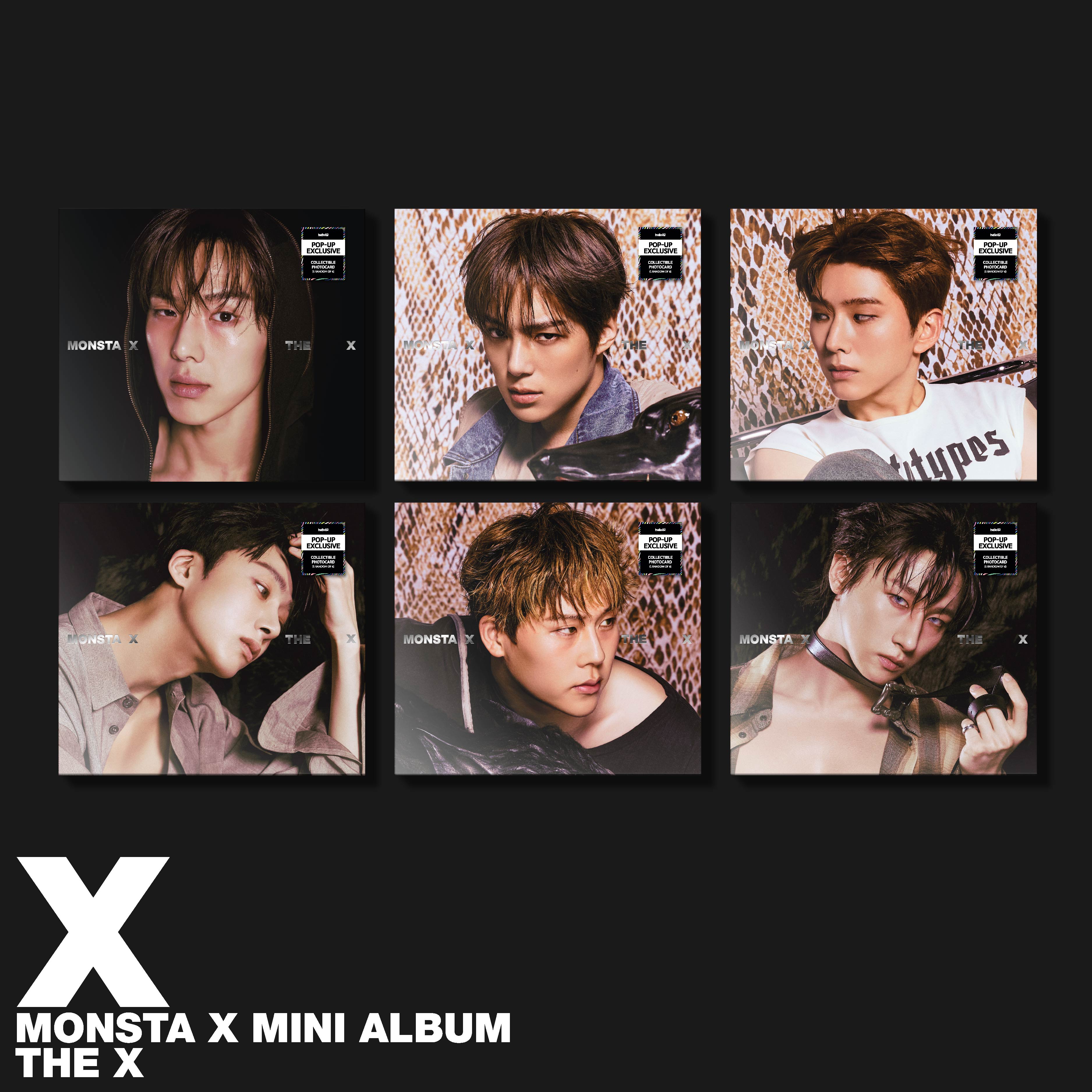 MONSTA X - THE X (DIGIPACK) (POP-UP Exclusive) – hello82.shop