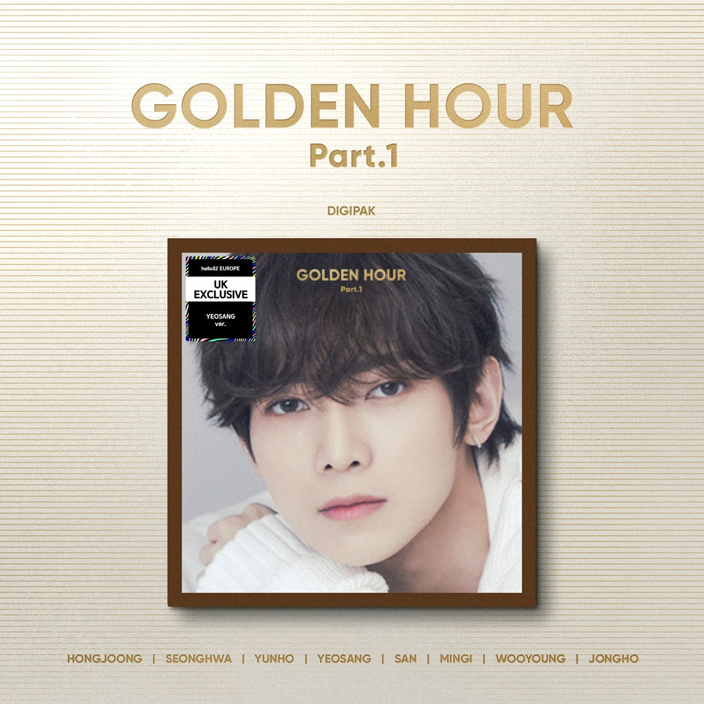 ATEEZ - GOLDEN HOUR : Part.1 - UK Exclusive (Digipak) – hello82.shop