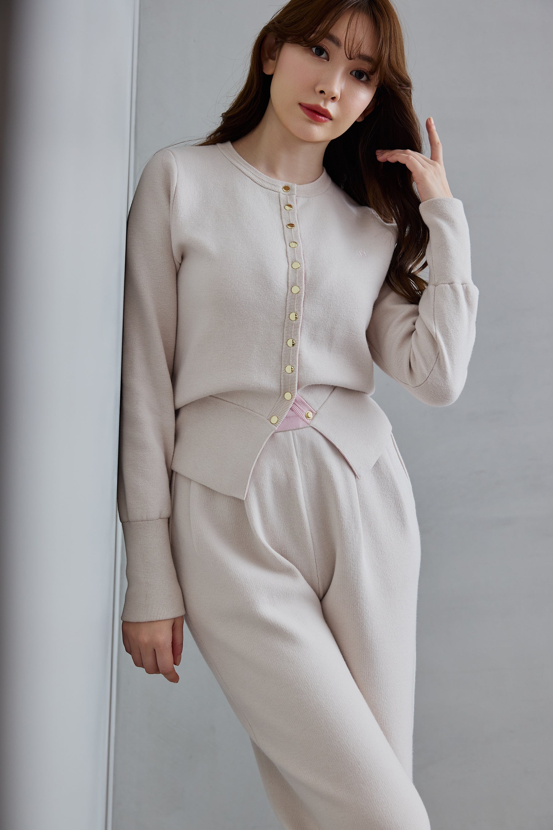 4月上旬発送】Luxe Comfort Knit Cardigan