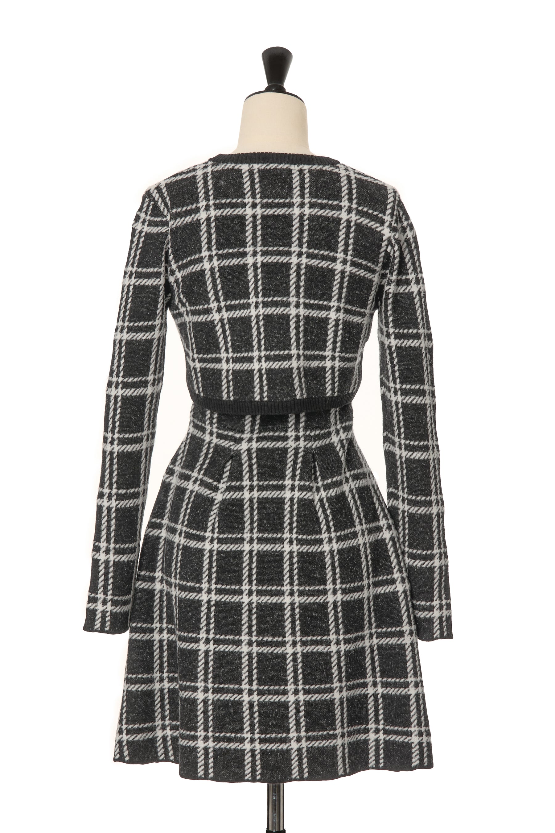 Pantheon Checked Knit Dress