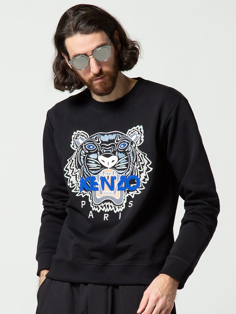 KENZO ケンゾー トレーナー タイガー刺繍 クルーネック スウェット