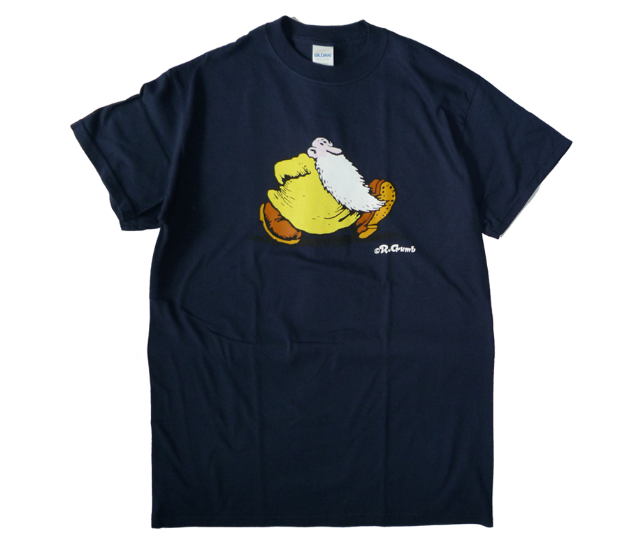 再入荷! ROBERT CRUMB MR. NATURAL WALKING TEE ロバート・クラム Tシャツ