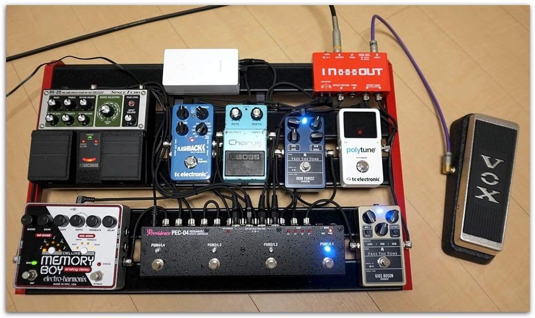 エフェクターボード完成！ | へたれマカー日記