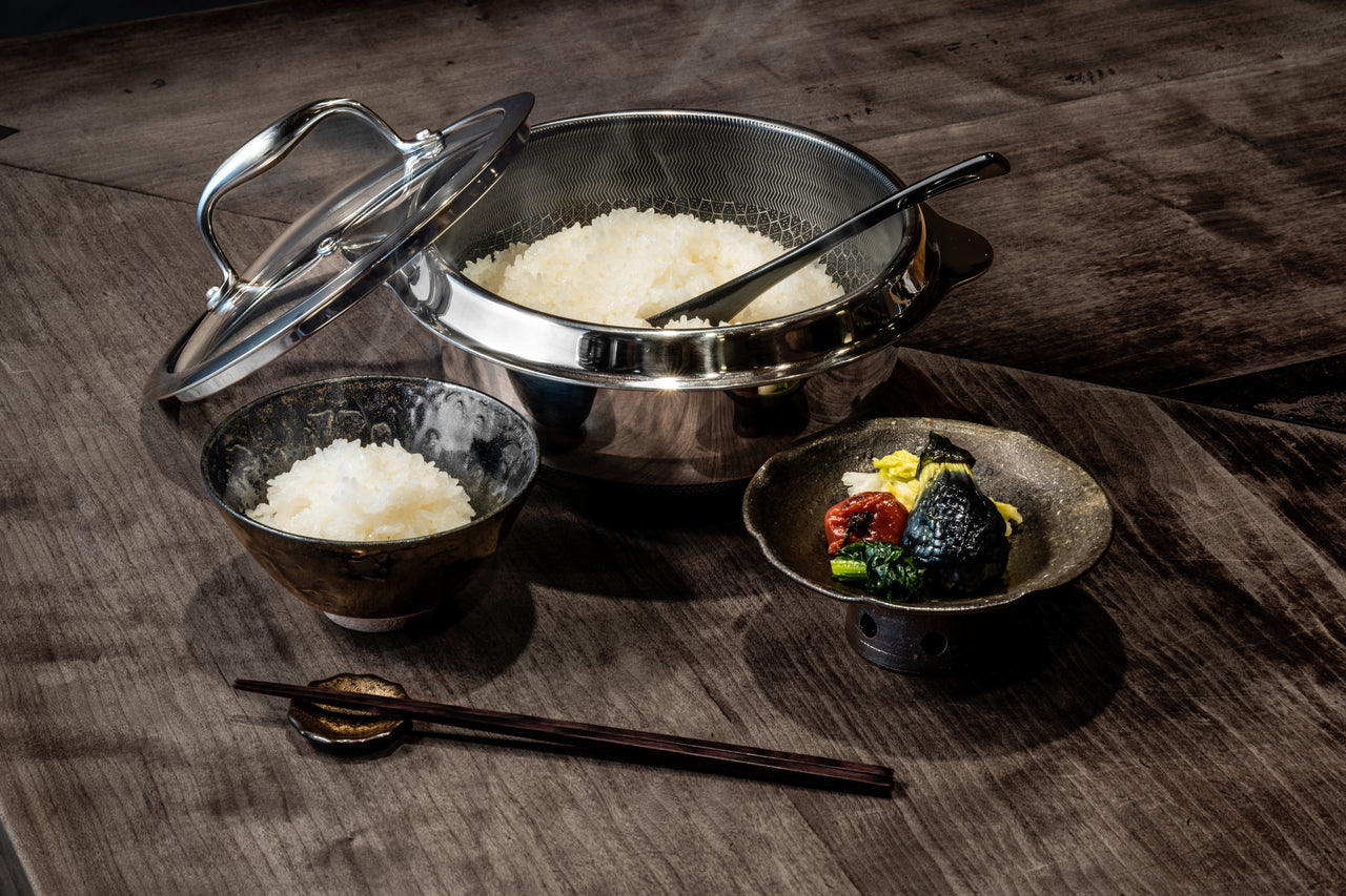 HEXCLAD渾身のごはん鍋「ライスポット」登場！ – ヘックスクラッド