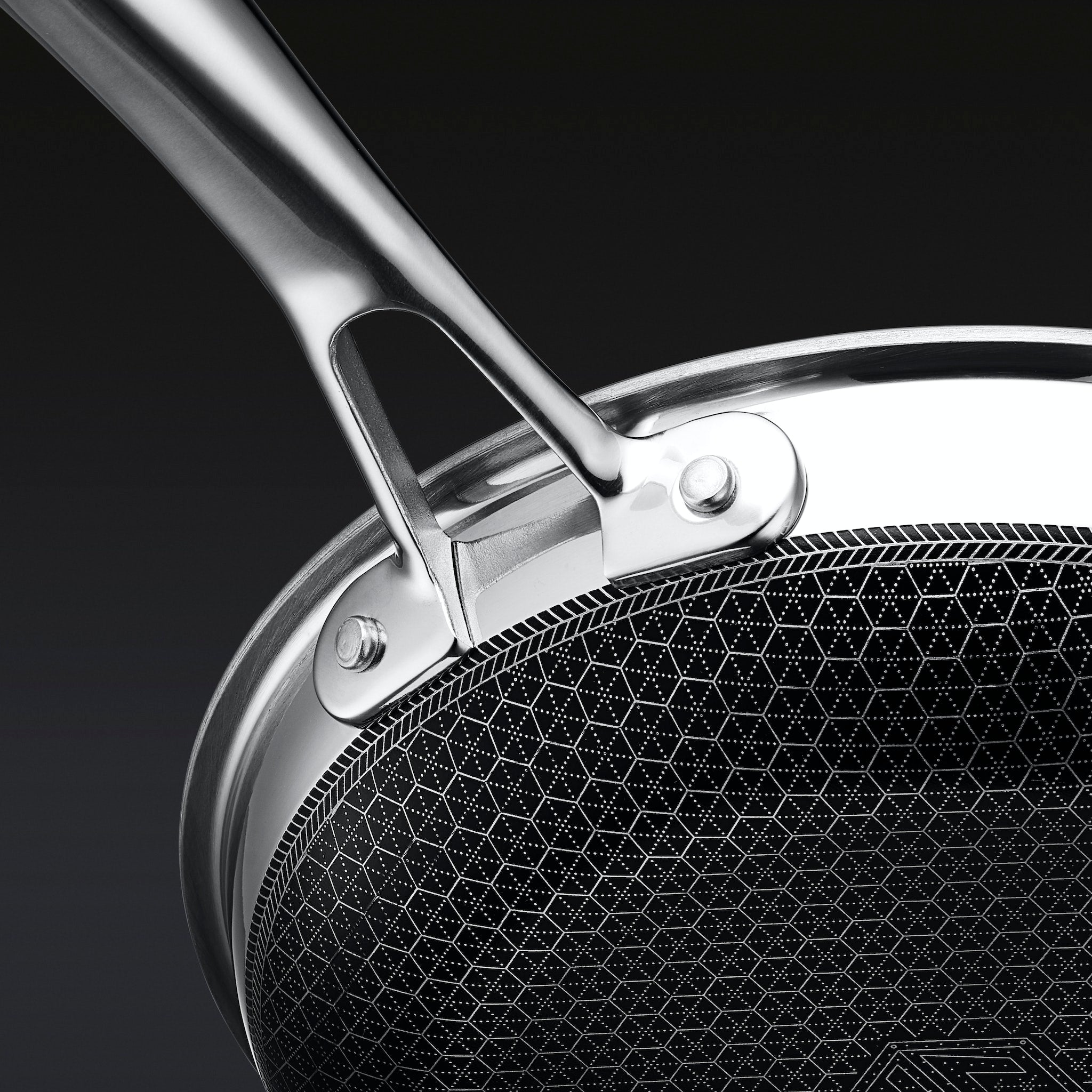 20 cm HexClad Hybrid Pan with Lid – ヘックスクラッド