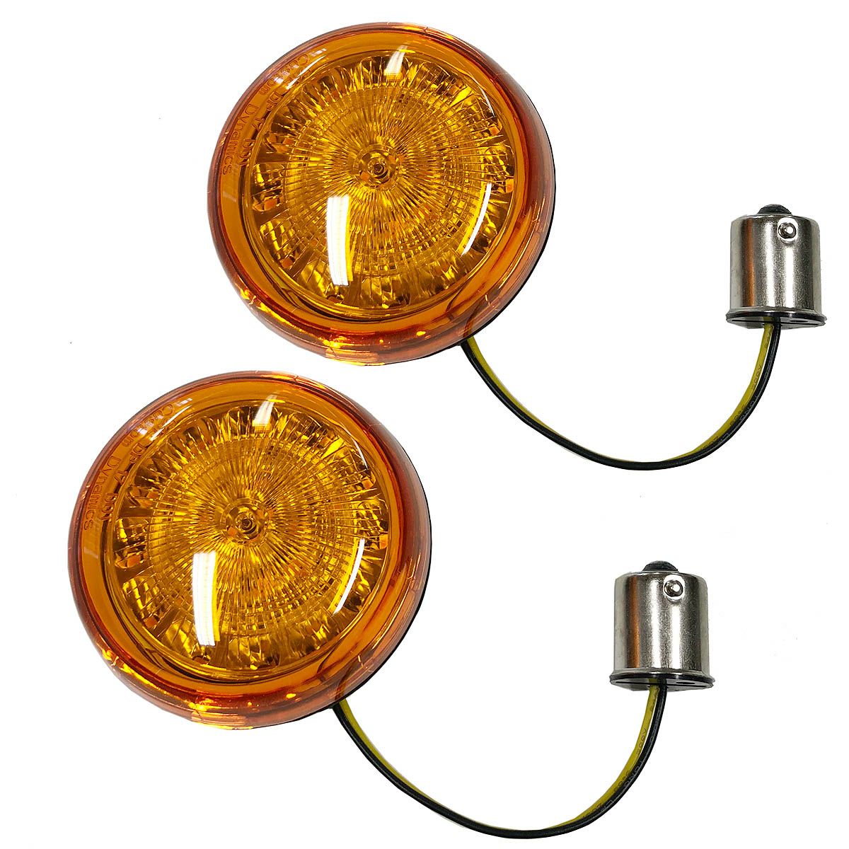 LEDブレットターンシグナル インサートキット アンバー |ハーレー