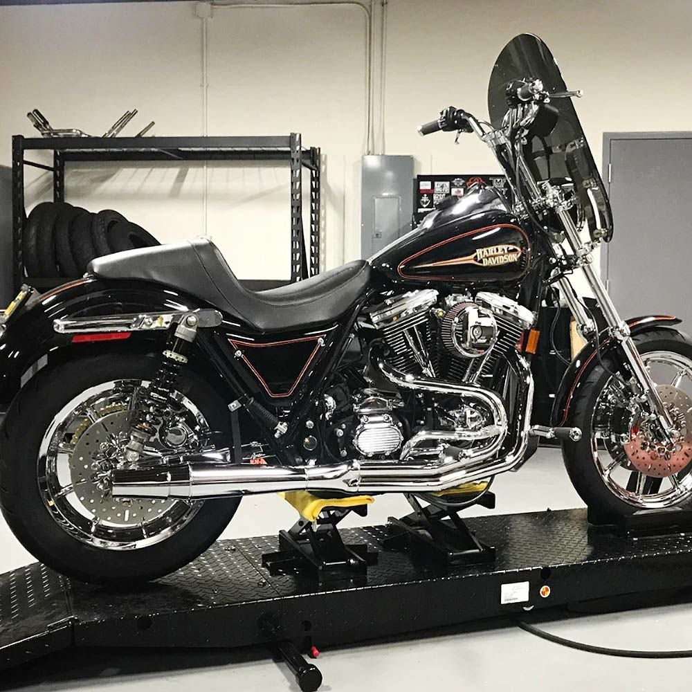 ハーレー FXR BIG INCH 2-1 フルエキゾーストマフラー ステンレス