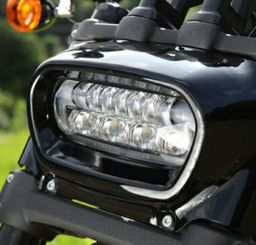 ソフテイル FXFB(ファットボブ)用ヘッドライト｜ハーレーカスタム