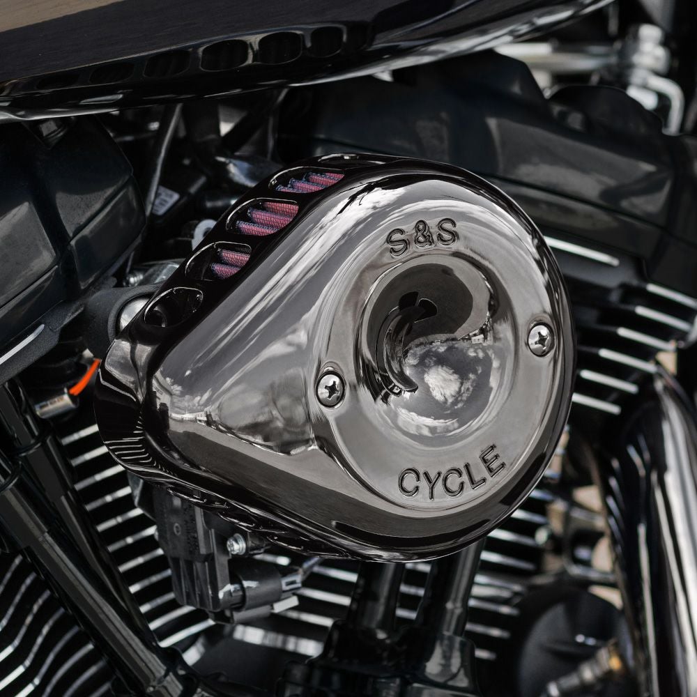 ハーレー、M8エンジン用S&S（エス・アンド・エス） エアクリーナー