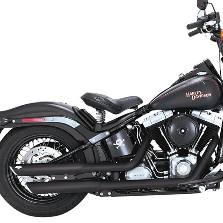 ハーレー ソフテイル ワイパイプマフラー エボ tc88 tc96 ツインカム