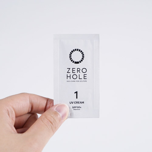 ゼロホール 日焼け止めクリーム(オリジナルチラシ)【販促花子ノベルティ】