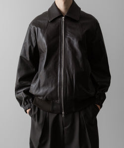 ssstein / シュタイン】LEATHER ZIP SHORT JACKET - DARK BROWN | 公式