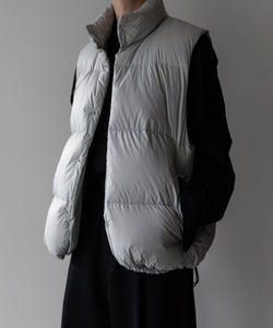 stein / シュタイン】DOWN PADDED VEST - OFF GREY | 公式通販サイト