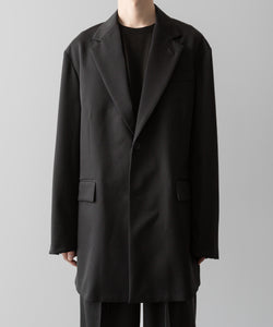 ssstein / シュタイン】OVERSIZED SINGLE BREASTED LONG JACKET - DARK