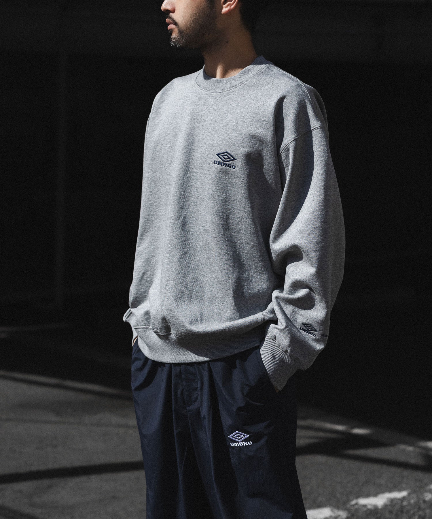 ssstein × UMBRO】HIGH GAUGE COTTON SWEAT LS - GREY | 公式通販
