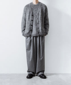 ssstein / シュタイン】KID MOHAIR KNIT CREW NECK LS - GREY | 公式