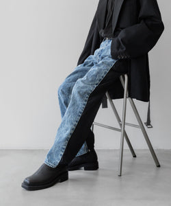 stein / シュタイン】NYLON COMBINATION CHEMICAL BLEACHED DENIM