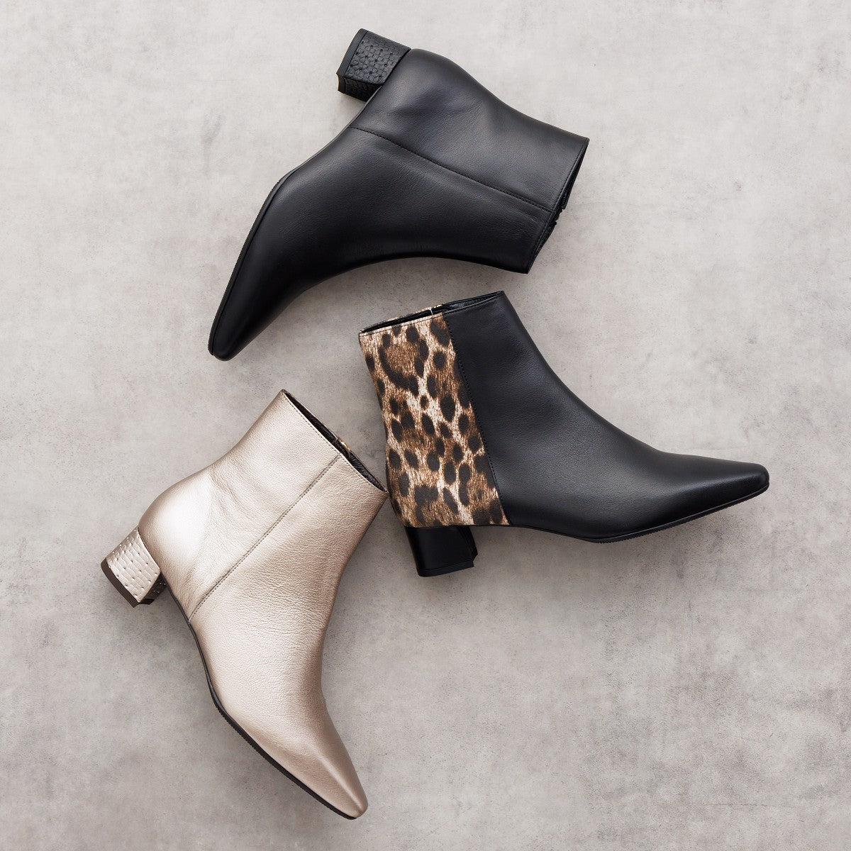 SALE】ポインテッドトゥショートブーツ/651402