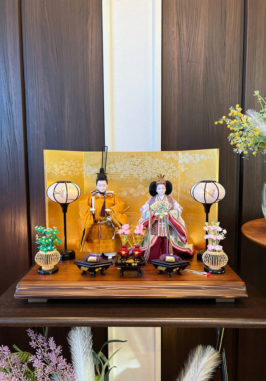 天皇即位の礼記念の雛人形 限定製作のお雛様 雛飾り【かな雛】ひな祭り