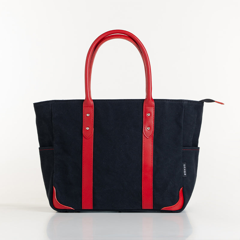 革持ち手ビジネスバッグ – 日乃本帆布