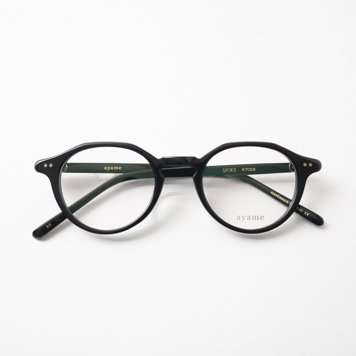 HibiMegane ONLINE SHOP | ayame アヤメ［SPIKE BK 47□22］メガネ