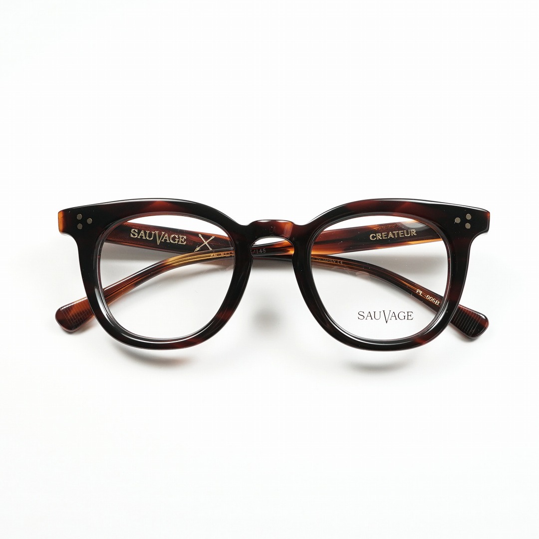 HibiMegane ONLINE SHOP | SAUVAGE サバージュ［CREATEUR Deep Brown