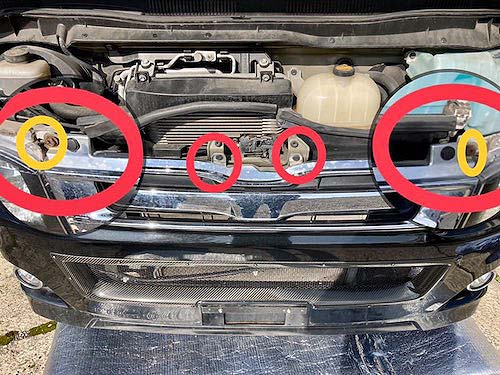 トヨタ ハイエース】LEDイエローフォグランプ交換方法(HB4バルブ) | 車