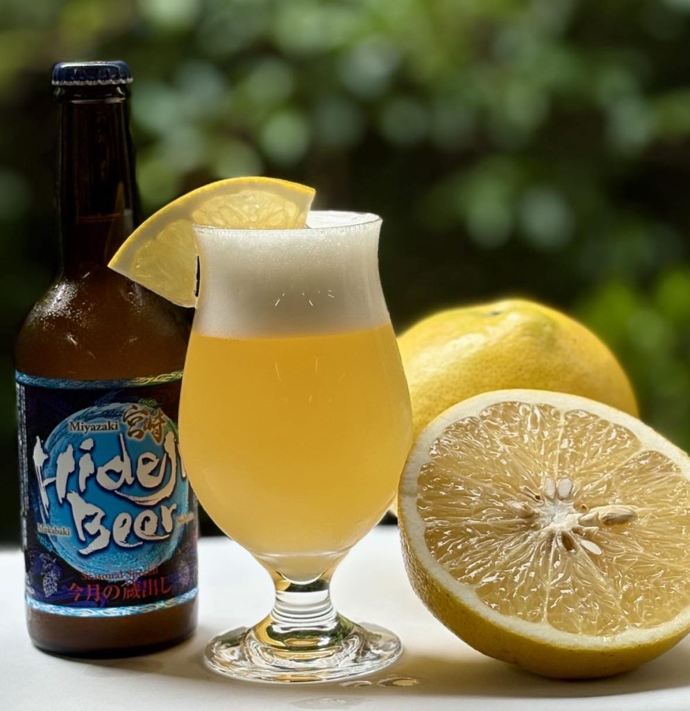 ひでじビール今月の蔵出し 宮崎グレフルホワイトラガー – 宮崎ひでじビール