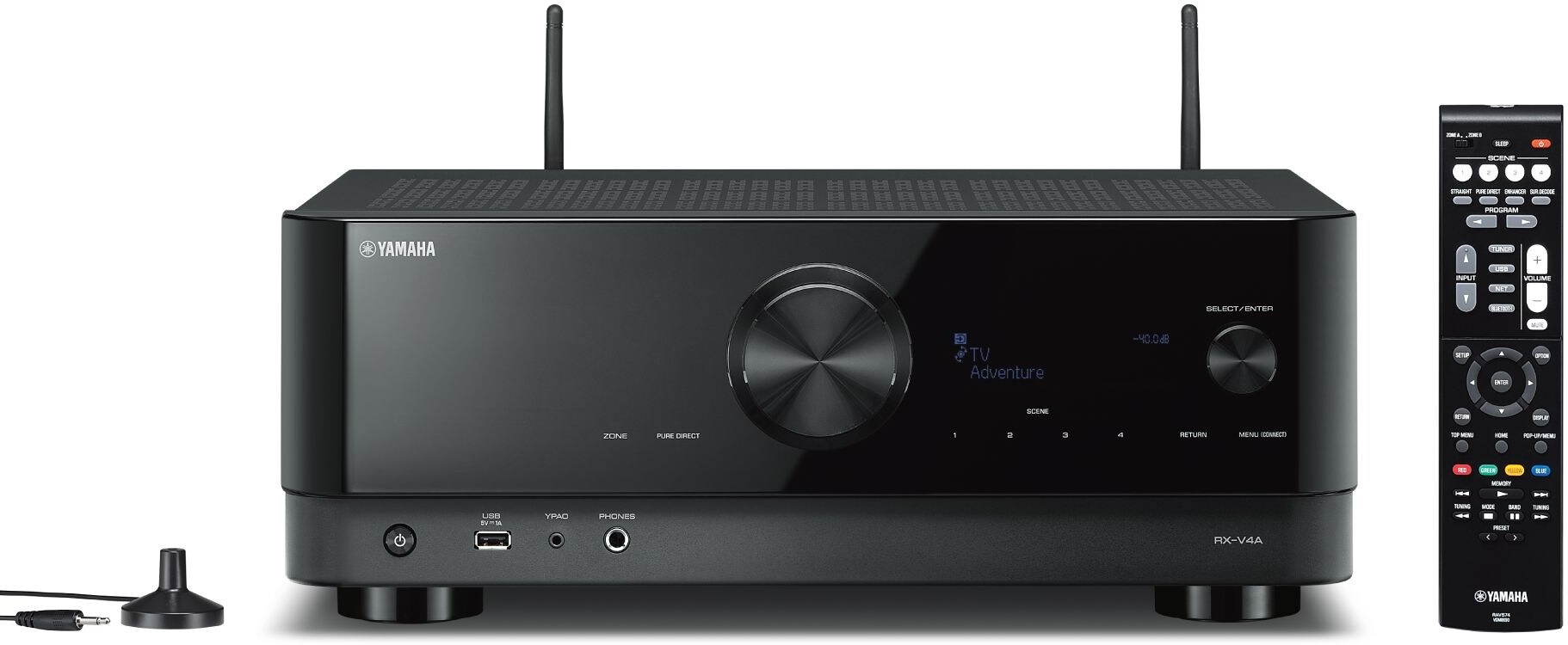 Yamaha RX-V4A 5.2-Ch MusicCast AV Receiver with 8K HDMI | Hi-Fi Heaven
