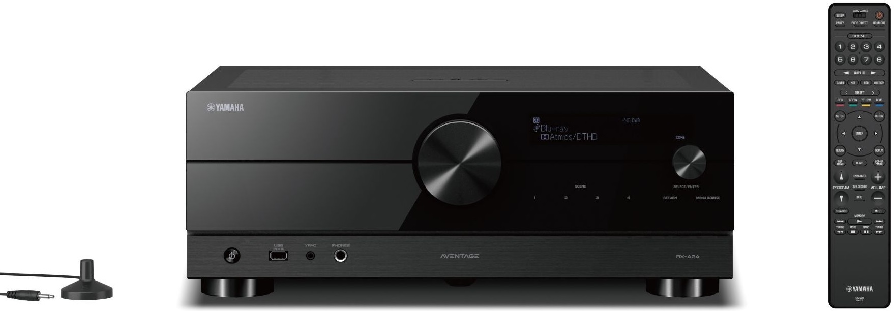 Yamaha RX-A2A AVENTAGE 7.2-channel AV Receiver with 8K HDMI and