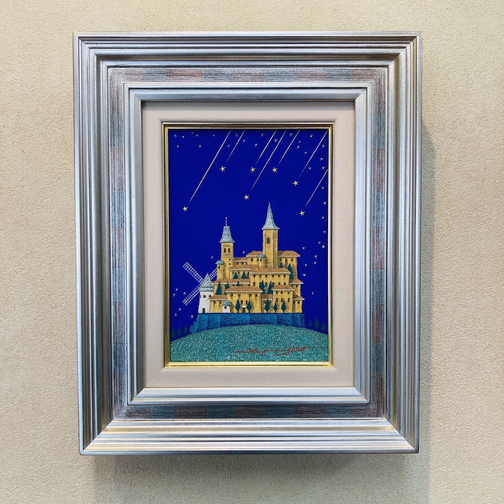 BLUE」テンペラ画作品のごあんない