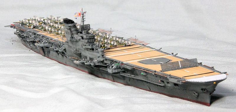 模型誌作例20】1/700航空母艦「大鳳」 – 艦船模型製作代行モデル