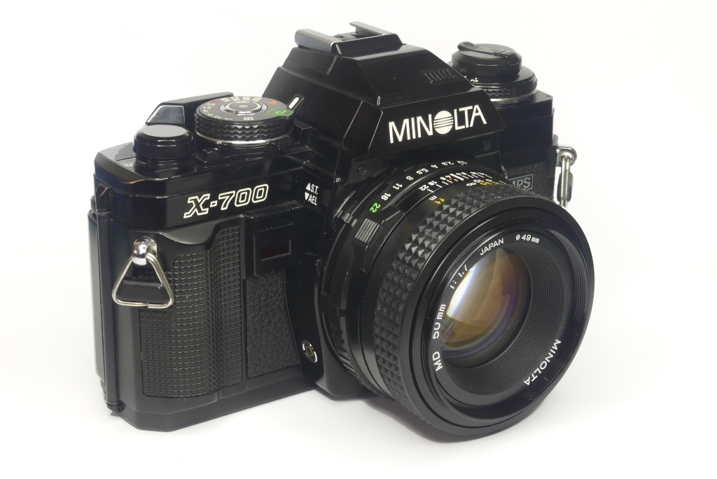 Minolta X-700 with Motor-drive - High 5 Cameras