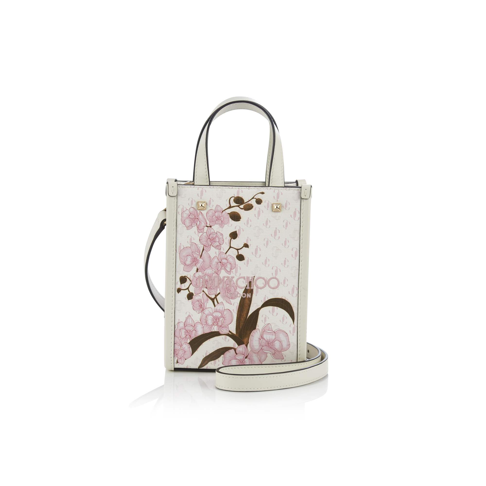 JIMMY CHOO、日本限定フラワーモチーフのバッグとウォレット発売