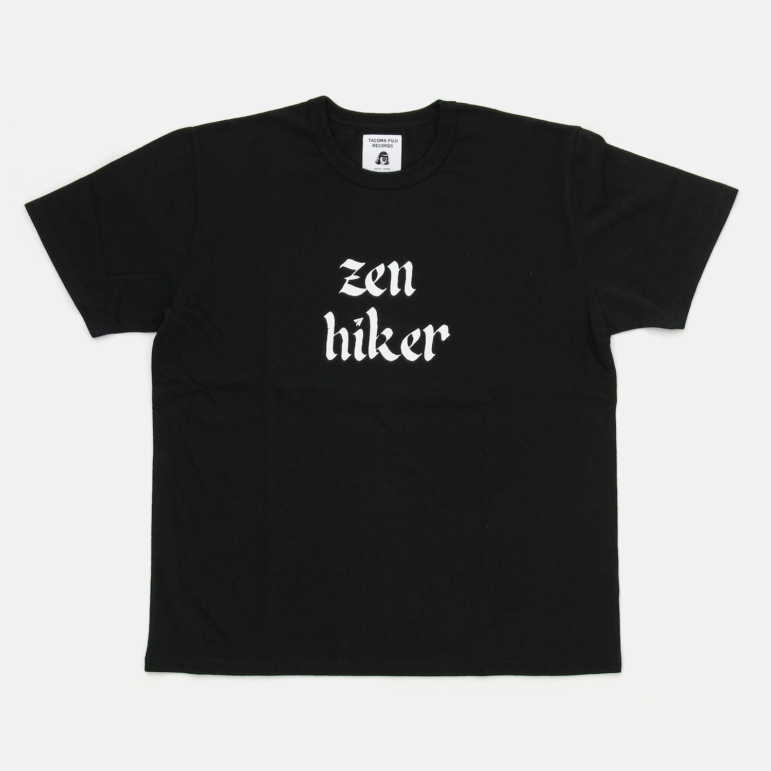 PAPERSKY ペーパースカイ×タコマフジレコード | Zen Hiker Tee - Black