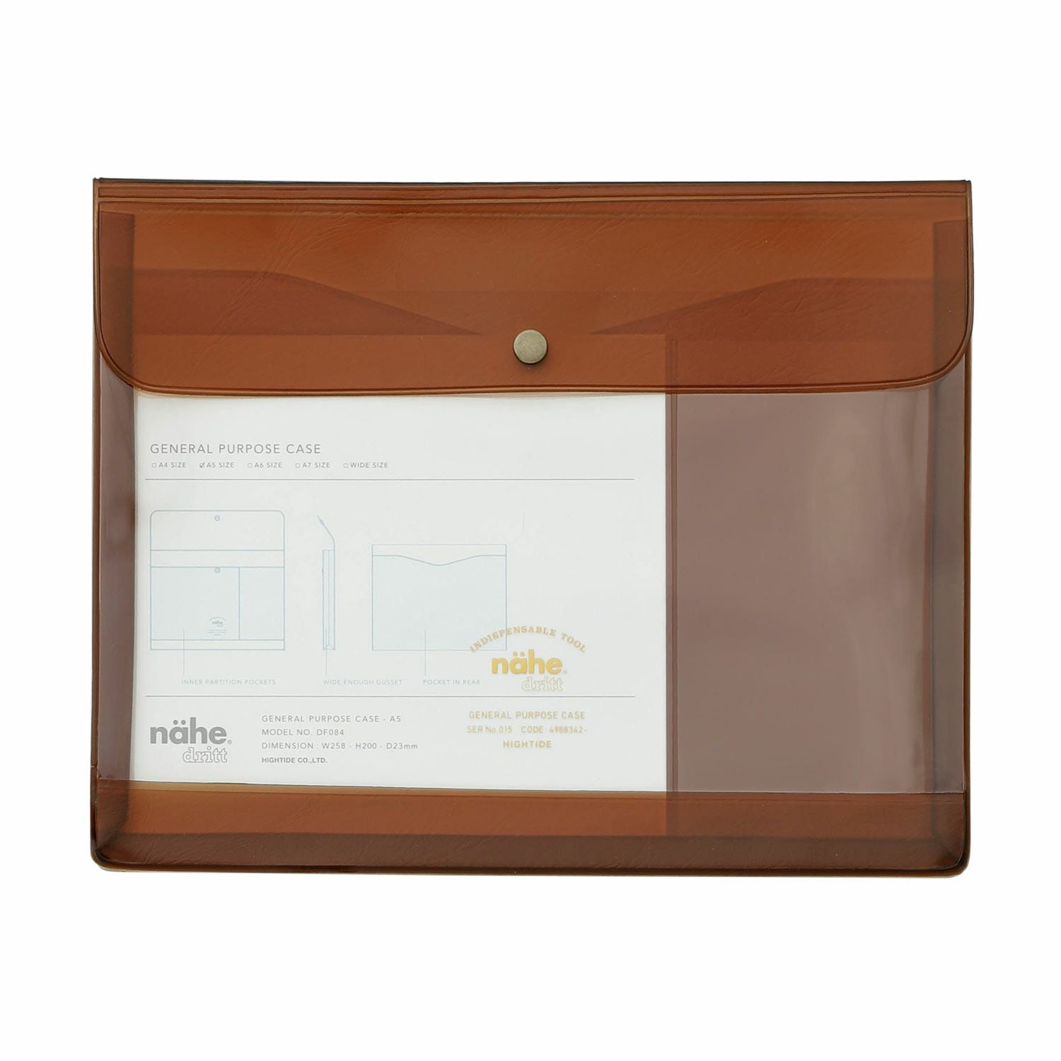 nahe ネーエ | ジェネラルパーパスケース A5 | HIGHTIDE（ハイタイド
