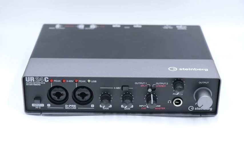 Steinberg UR24Cをレビュー。多様なモニター環境を作れるオーディオ