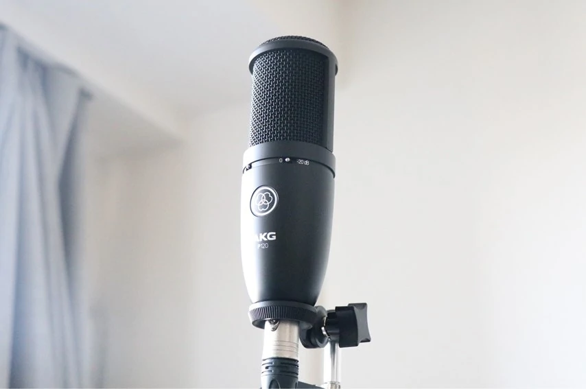AKG P120をレビュー。1万円未満で買えるコスパに優れたコンデンサー