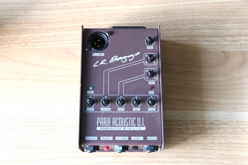 L.R.Baggs Para Acoustic D.I.（パラアコ）をレビュー。音質が安定する