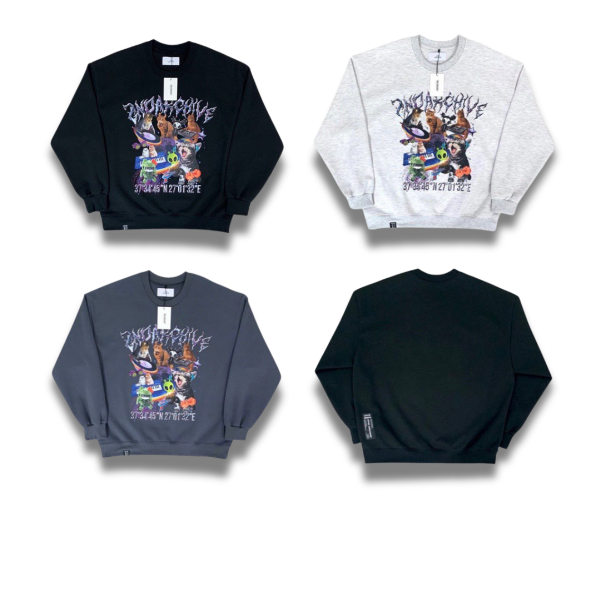 2nd Archive] Y2K キャット トレーナー Made in Korea – Hippada Fashion