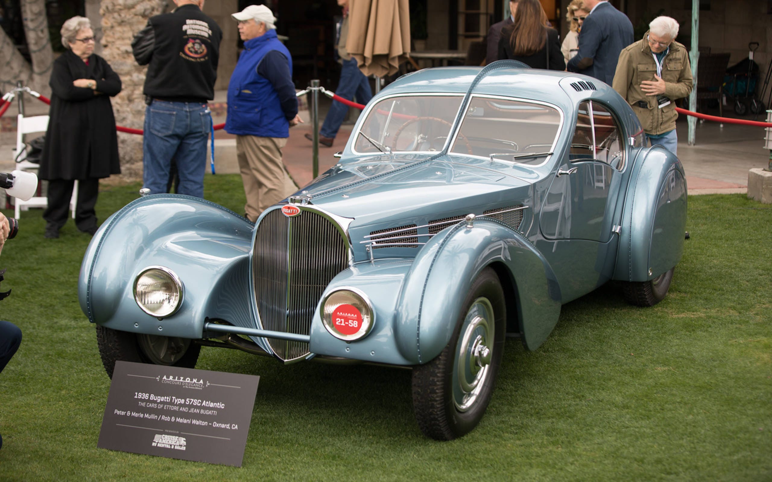 Mysterious Bugatti Type 57SC Atlantic wins Arizona Concours