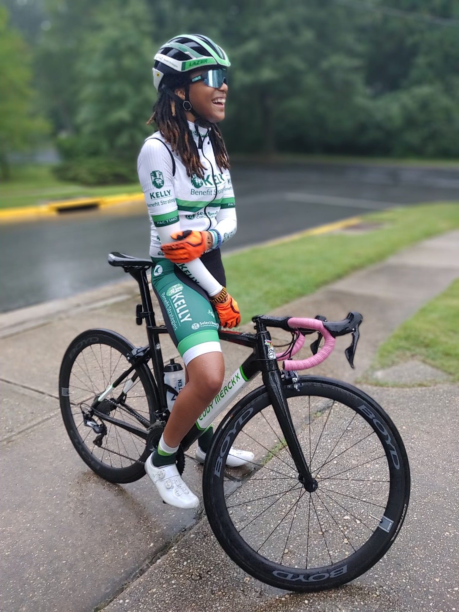 Competitive Junior Cyclist Azyra Franklin is Aiming for the Top