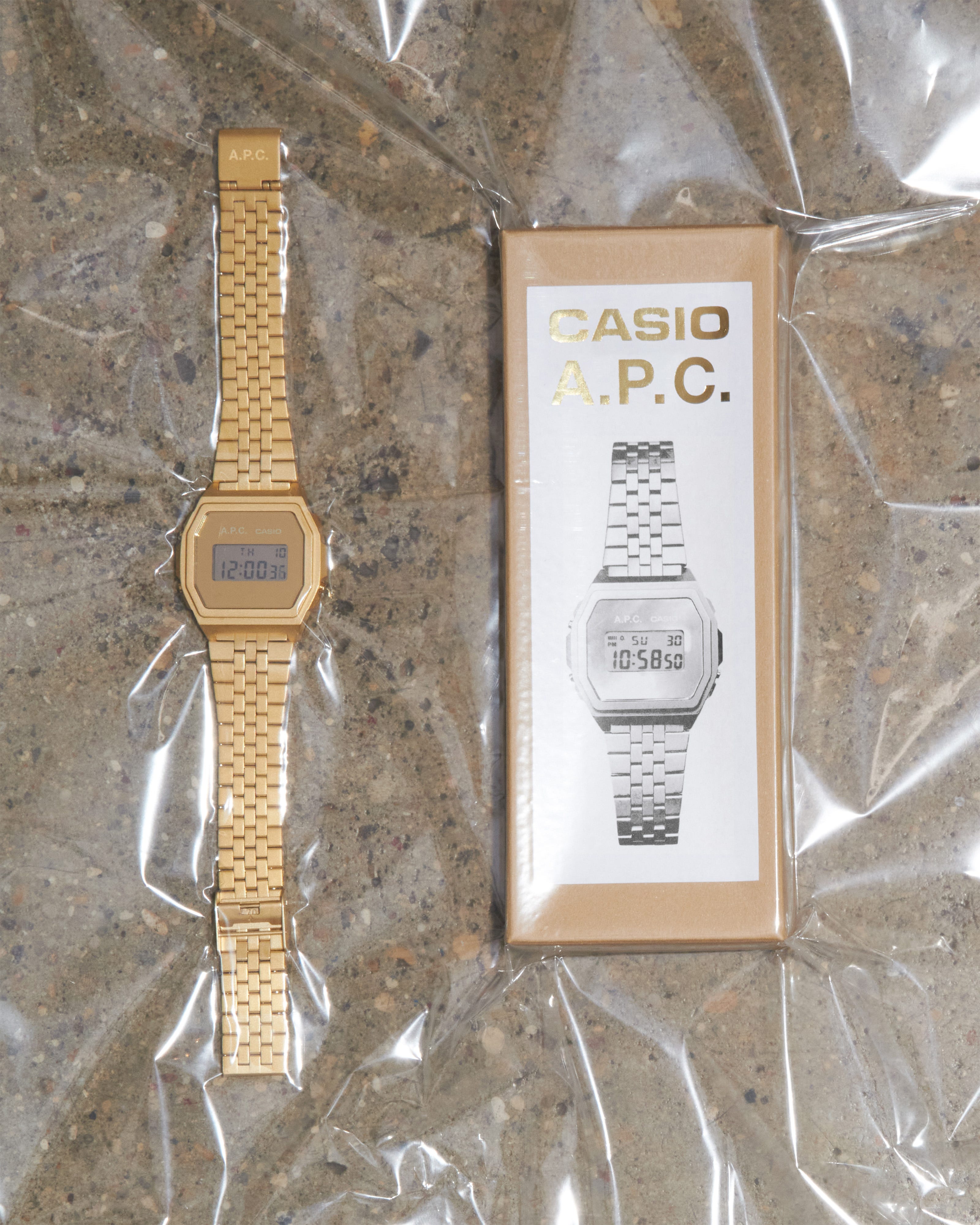 Casio's A1000 Undergoes a French Makeover, Courtesy of A.P.C.