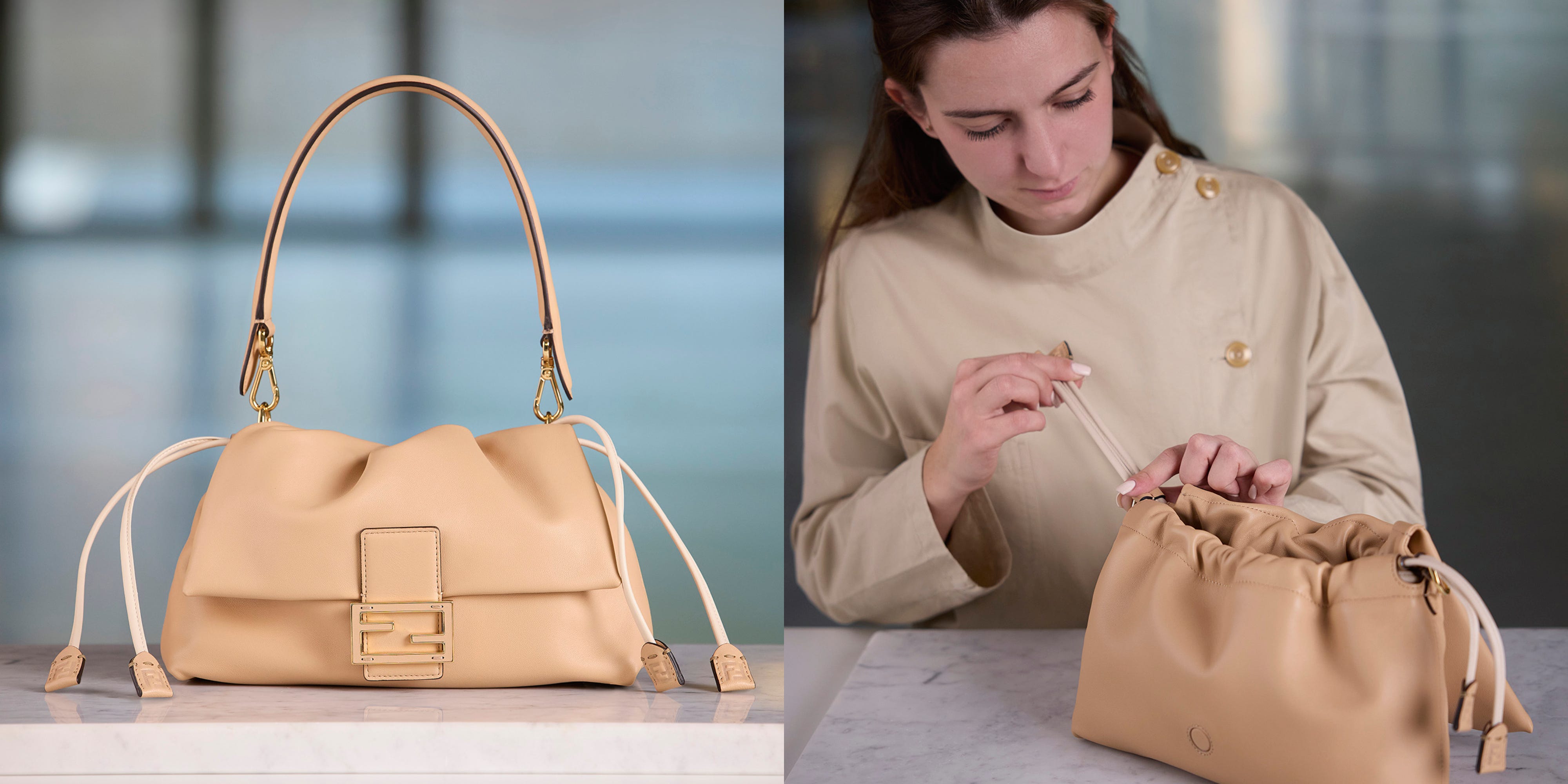 フェンディのタイムレスなITバッグ「マンマ バゲット」が25年の時を