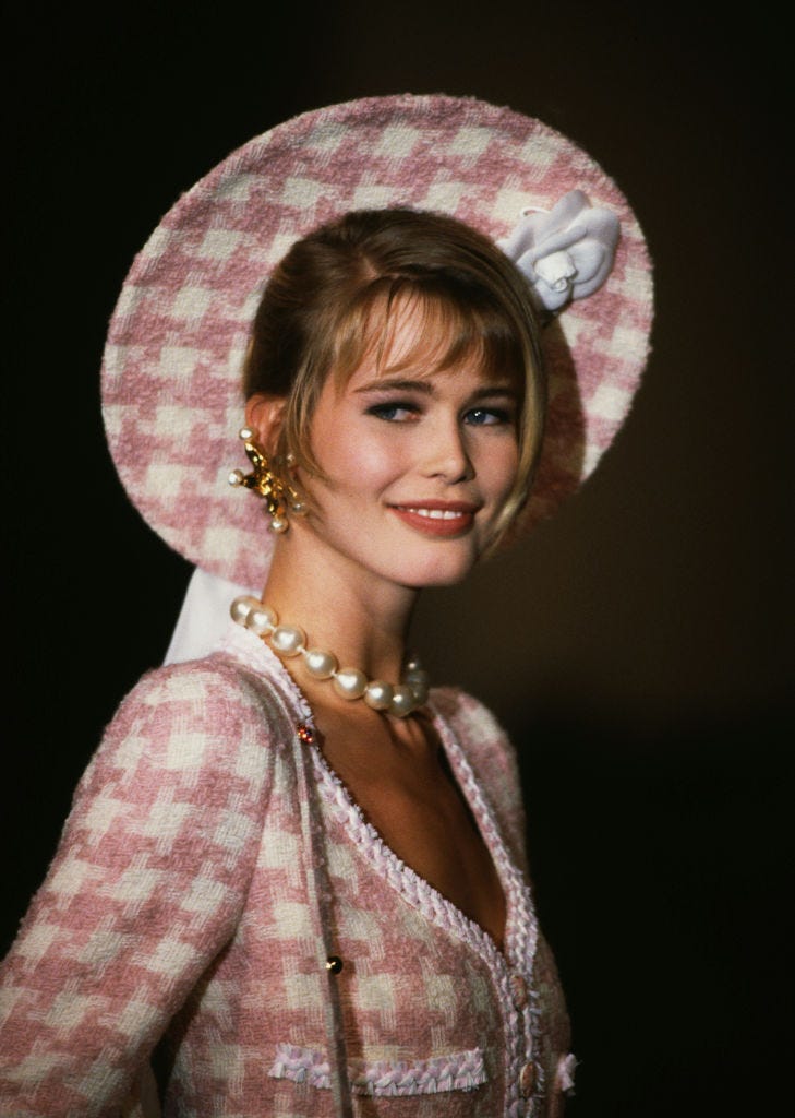 90年代スーパーモデルたちのNOW&THEN｜ノーメイクでありのままを披露